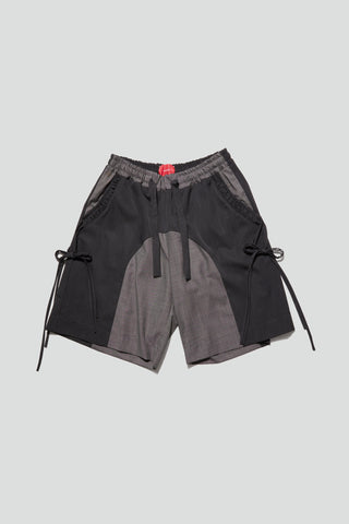 The Deconstructed Suit Shorts